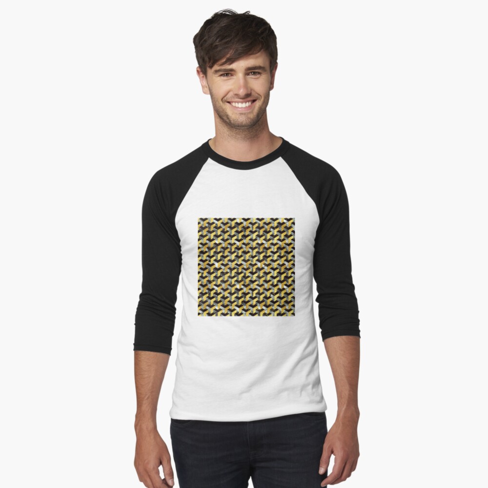 Item preview, Baseball ¾ Sleeve T-Shirt designed and sold by ZedEx.