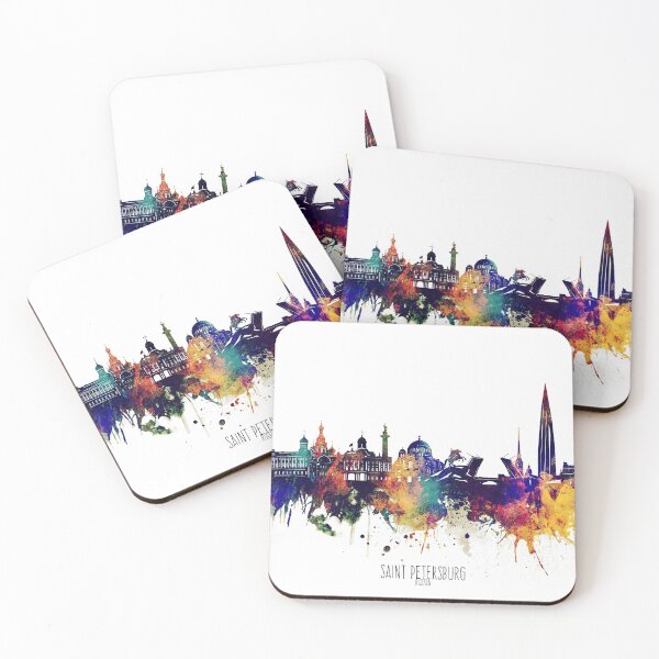 Item preview, st petersburg skyline designed and sold by BekimART2.