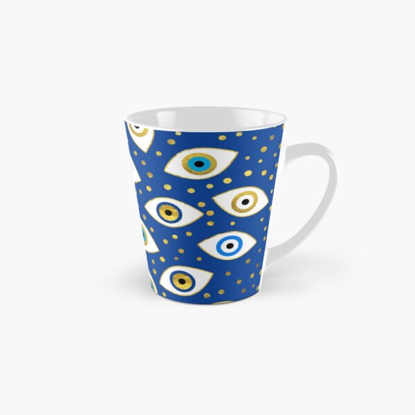 Nazar Eye Amulet Pattern # 3 Tasse (konisch)