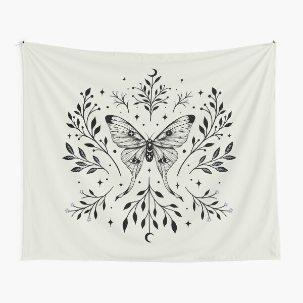 Item preview, Mystical Lunar Moth designed and sold by episodicDrawing.