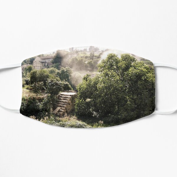 Bordeaux Smoke Flat Mask