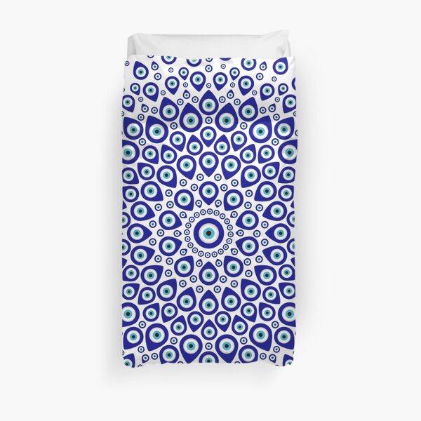 Nazar - Turkish Eye Circular Ornament #1 Duvet Cover