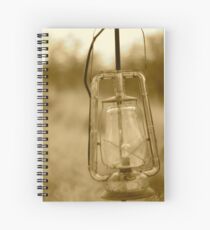 old lantern Spiral Notebook
