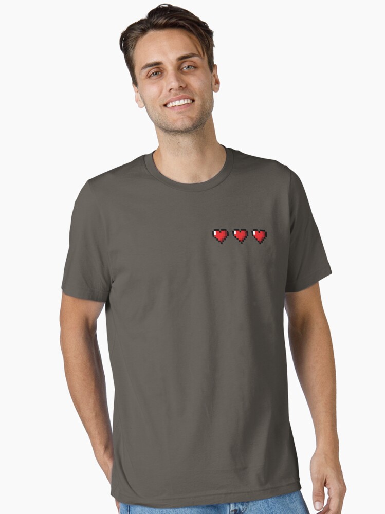 Thumbnail 2 von 7, Essential T-Shirt, Volles Leben Videospiel Herzen designt und verkauft von sagegrl.
