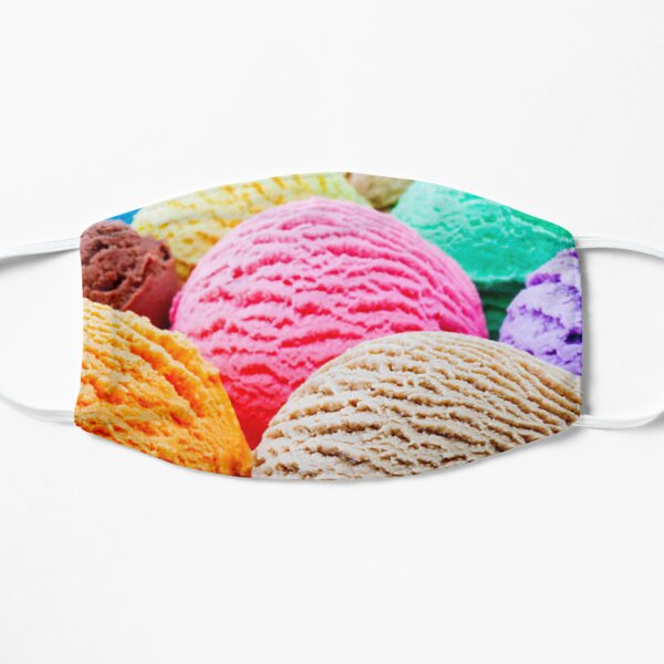 Tasty Colorful Ice Cream Mask