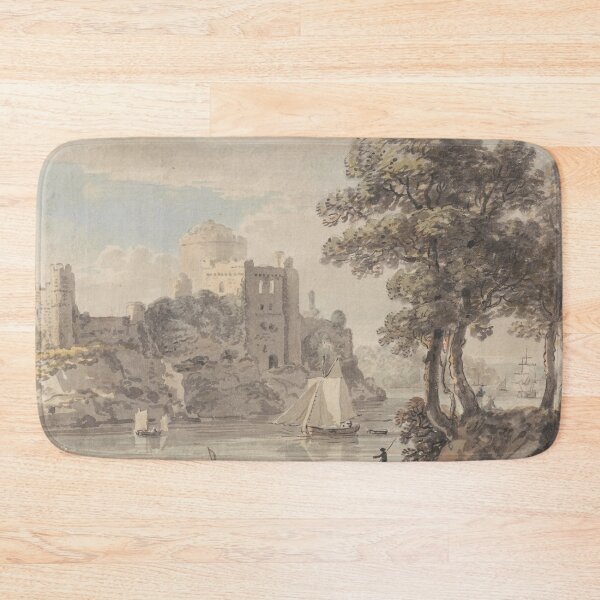 Item preview, A Castle on a River - Paul Sandby - c1800 designed and sold by CrankyOldDude.