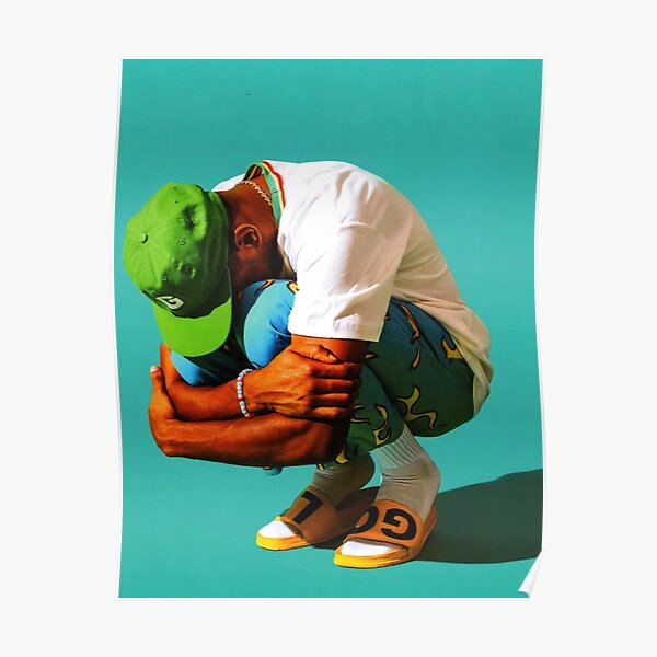 Green Boy Poster