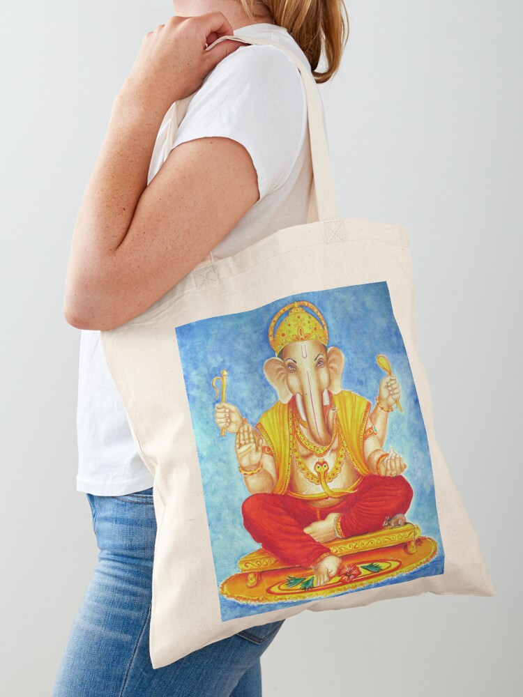 Ganesh Hindu God Hemp Hip Pack & Cross Body Bag