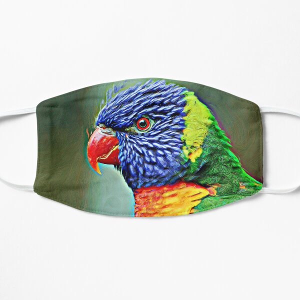 Lories also known as honey parrot Mask