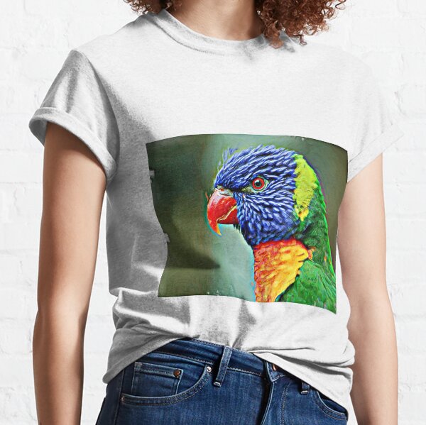Lories also known as honey parrot Classic T-Shirt
