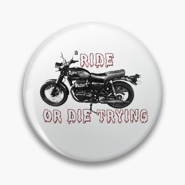 Item preview, Ride or Die Trying Classic Kawasaki  designed and sold by AnimalCreations.