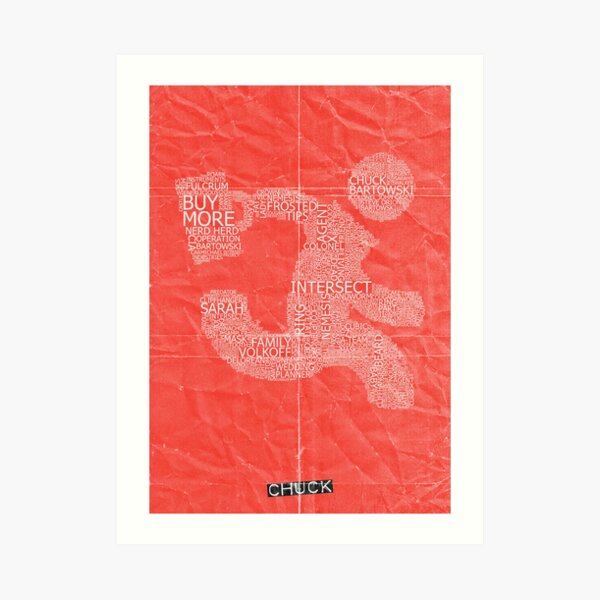 Versus (Red) Art Print