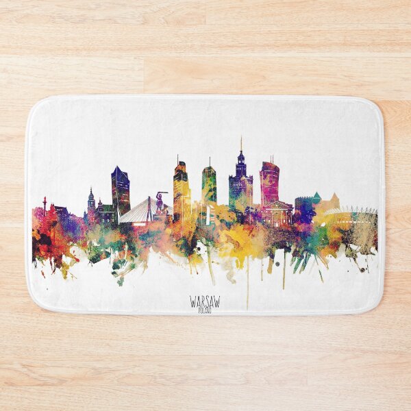 Item preview, warsaw skyline designed and sold by BekimART2.