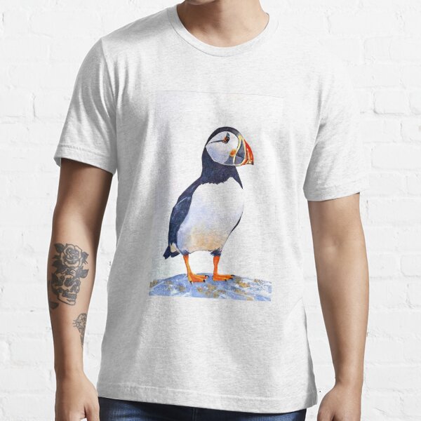 "Puffin 2" T-shirt for Sale by Croftsie | Redbubble | puffin t-shirts ...