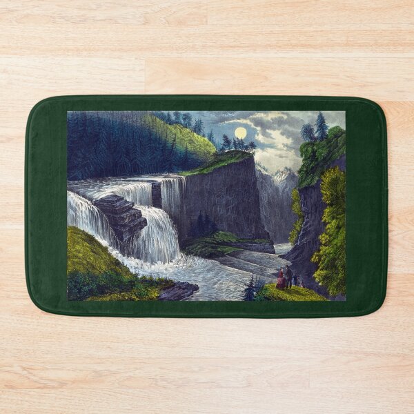 Item preview, View Down the Ravine At Trenton Falls, N.Y. - 1884 designed and sold by CrankyOldDude.