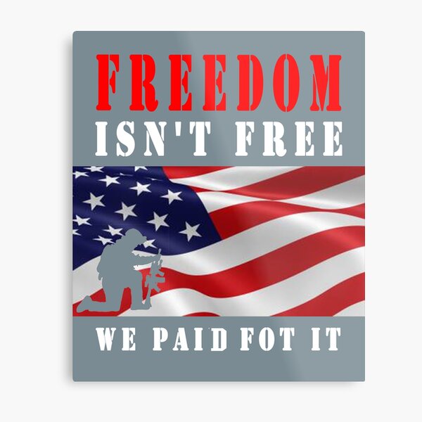 Freedom Metal Print