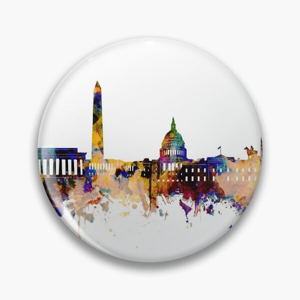 Item preview, washington dc skyline designed and sold by BekimART2.