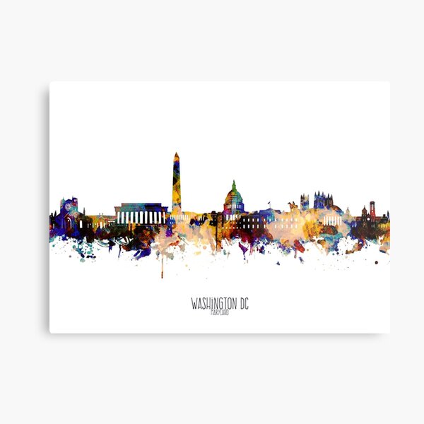 Item preview, washington dc skyline designed and sold by BekimART2.