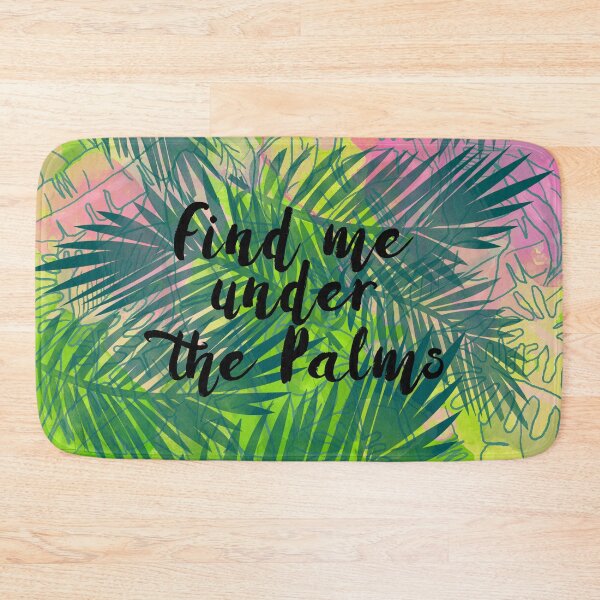 Item preview, Find Me under the Palms Tropical Summer designed and sold by Bebichic.