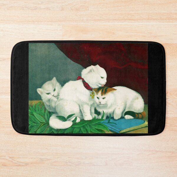 Item preview, The Three White Kittens - Peace - 1907 designed and sold by CrankyOldDude.
