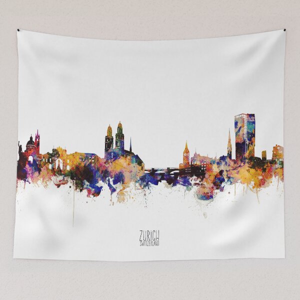 Item preview, zurich skyline designed and sold by BekimART2.