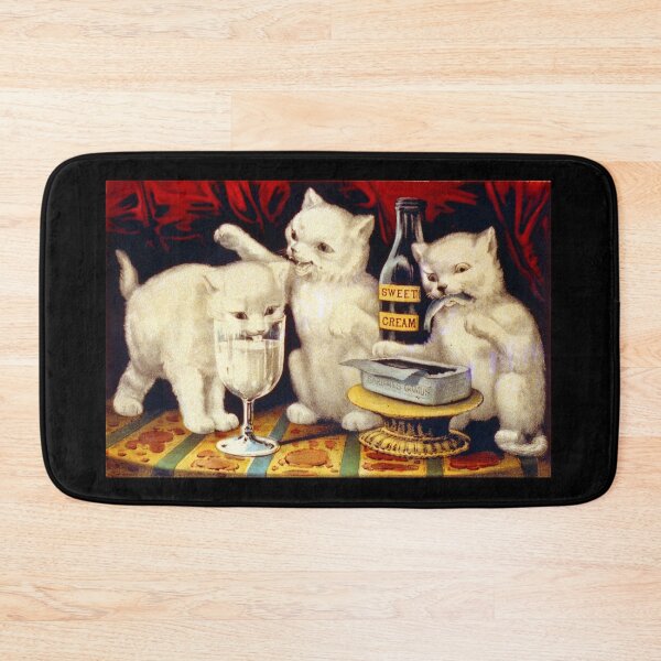 Item preview, The Three Greedy Kitties at the Feast - 1871 designed and sold by CrankyOldDude.