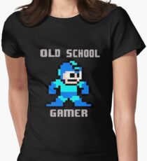Old School Gamer Women's Fitted T-Shirt