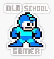 Old School Gamer Sticker