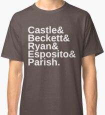 Castle & Beckett & Ryan & Esposito & Parish Classic T-Shirt