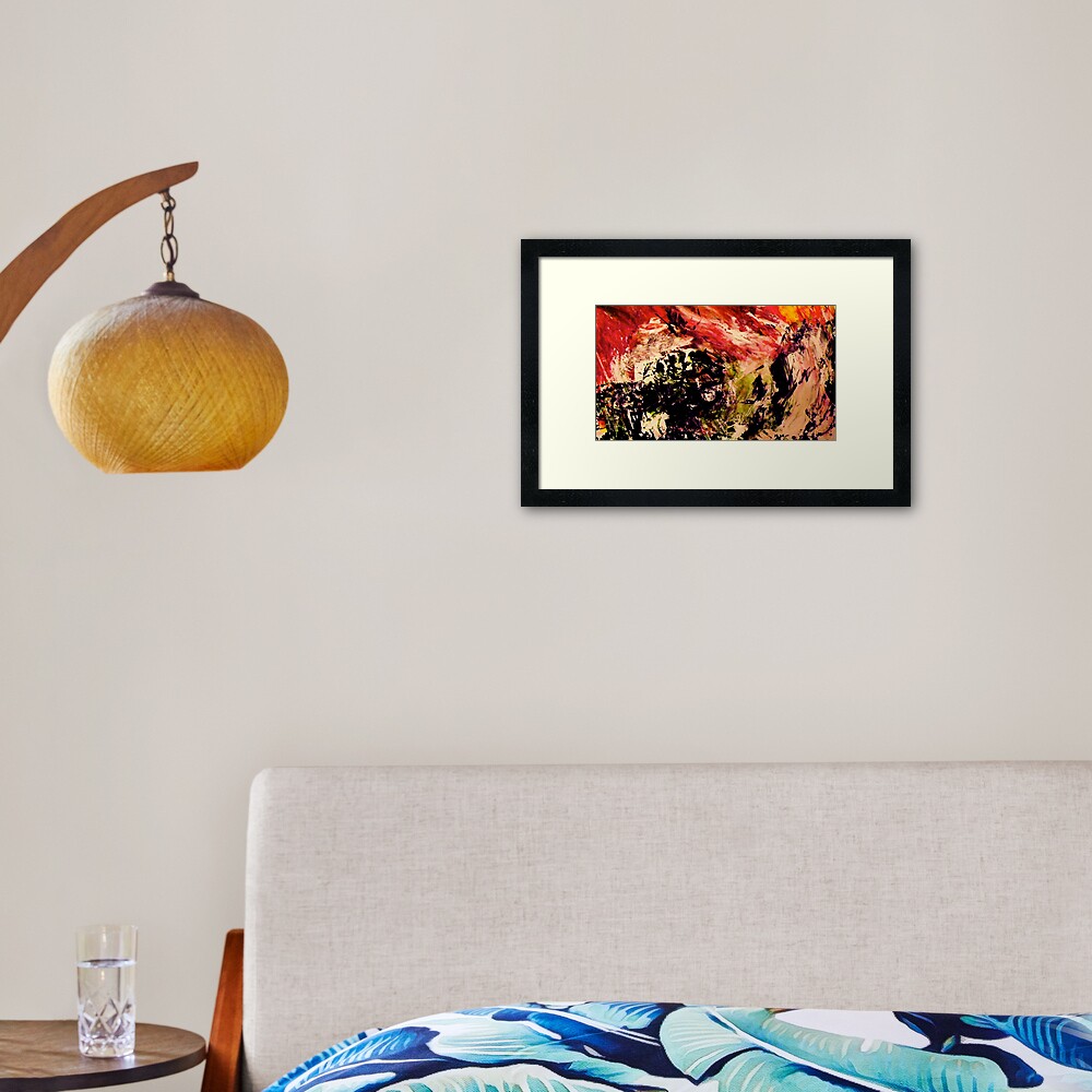 Carlos's New Hat Framed Art Print