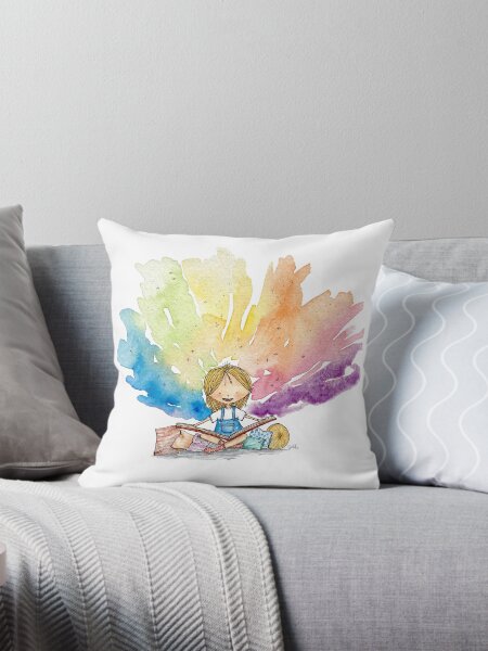 Vista previa del artículo con la obra «Niña magica», diseñado y vendido por Luchi Dotras.