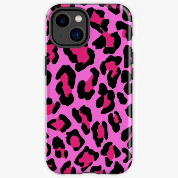 Hot Pink Leopard Print  iPhone Tough Case