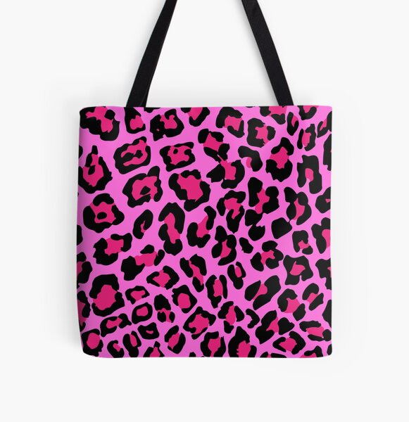 Pink Leopard Print | Tote Bag