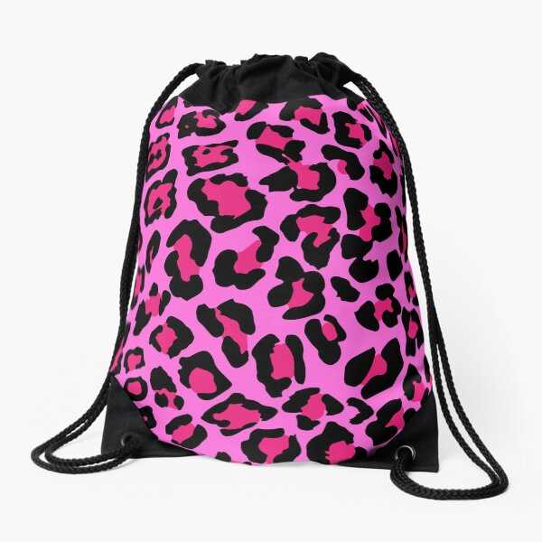 Cheetah Print Drawstring Bag for Sale by newburyboutique Redbubble