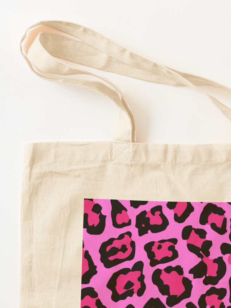 Pink Leopard Print  Tote Bag for Sale by newburyboutique