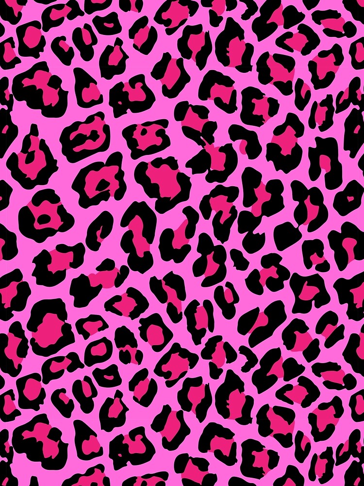 Foulard Keffieh CLJ Charles Le Jeune – Rose Panthère Et Noir – 100% Coton
