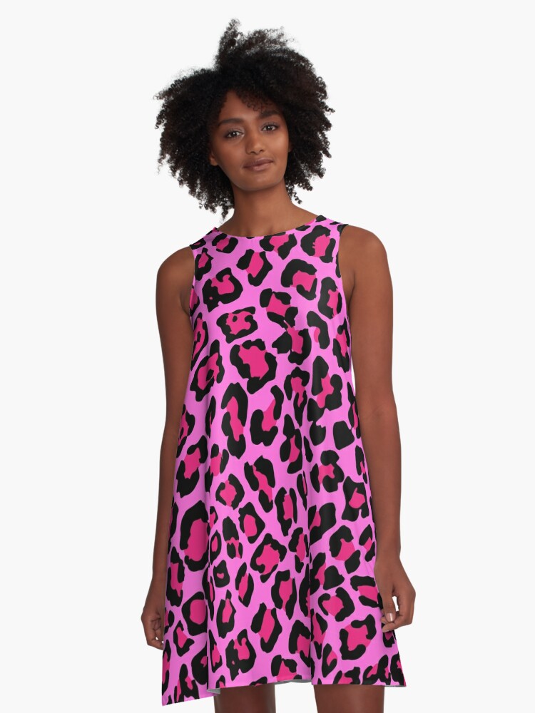 Hot Pink Leopard Print \