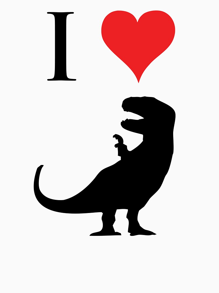 I Love Dinosaurs - T-Rex by jezkemp