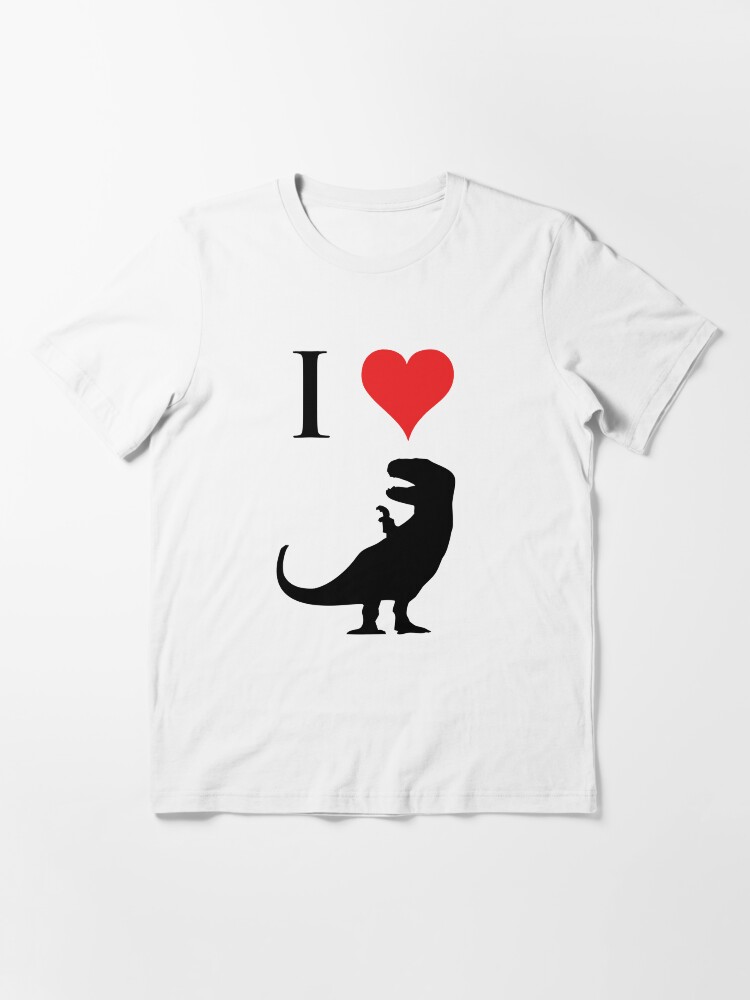 Alternate view of I Love Dinosaurs - T-Rex Essential T-Shirt