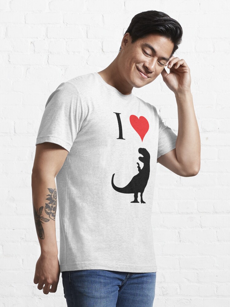 Alternate view of I Love Dinosaurs - T-Rex Essential T-Shirt