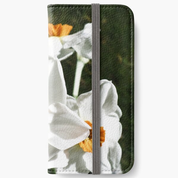 Narcissus poeticus HFPHOT27 iPhone Wallet
