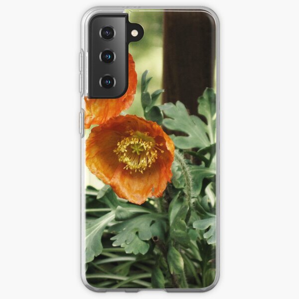 Orange Poppies Samsung Galaxy Soft Case