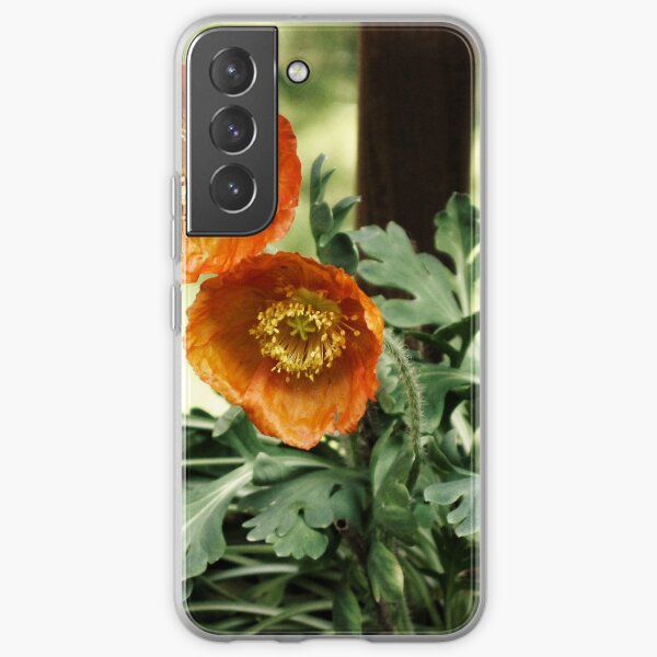 Orange Poppies Samsung Galaxy Soft Case