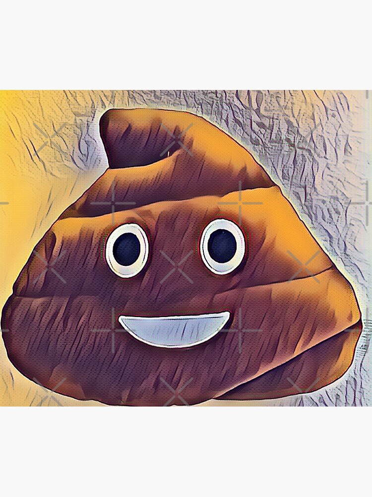 "The Pile of Poo emoji / Poomoji / The Poo Emoji / Ice Cream emoji