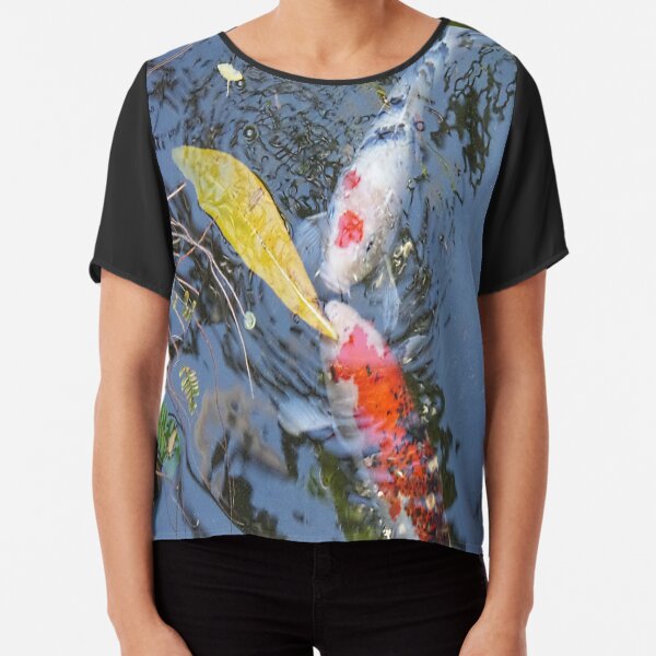 Kissin’ koi from L.A. Chiffon Top