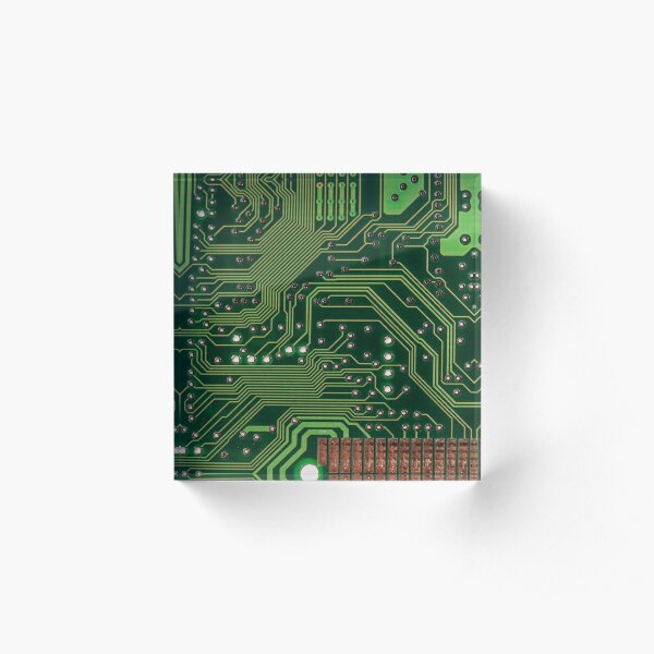 Circuit board Acrylic Block