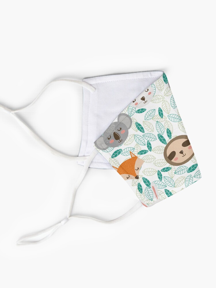 Alternative Ansicht von Niedliches Tier Design Geschenk mit Faultier, Fuchs, Koala Bär und Hase Maske