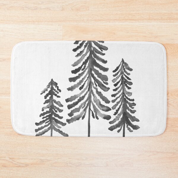 Item preview, Pine Trees – Black Ink designed and sold by Cat Coquillette.