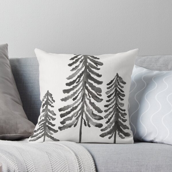Item preview, Pine Trees – Black Ink designed and sold by Cat Coquillette.