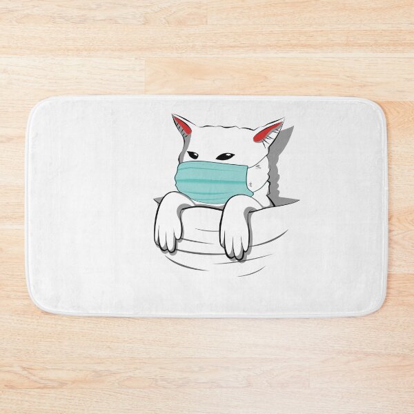 Item preview, Coronavirus Cat Meme Woman Yelling At Table Dinner Pocket Version designed and sold by Mfk Clothes.